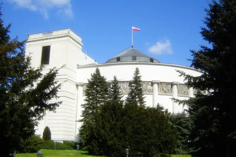 Budynek Sejmu RP.