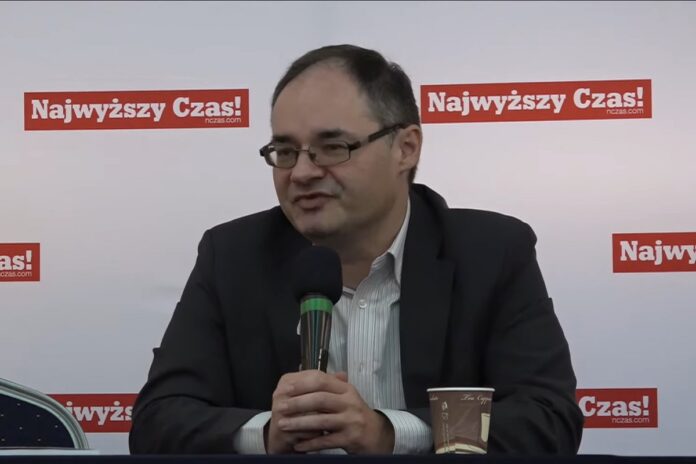 Prof. Adam Wielomski na Konferencji Prawicy Wolnościowej.
