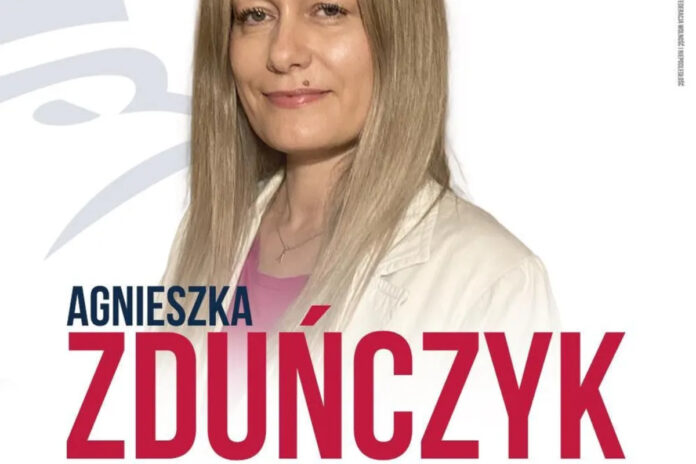 Agnieszka Zduńczyk Źródło: materiały wyborcze Konfederacji