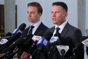 Krzysztof Bosak i Sławomir Mentzen