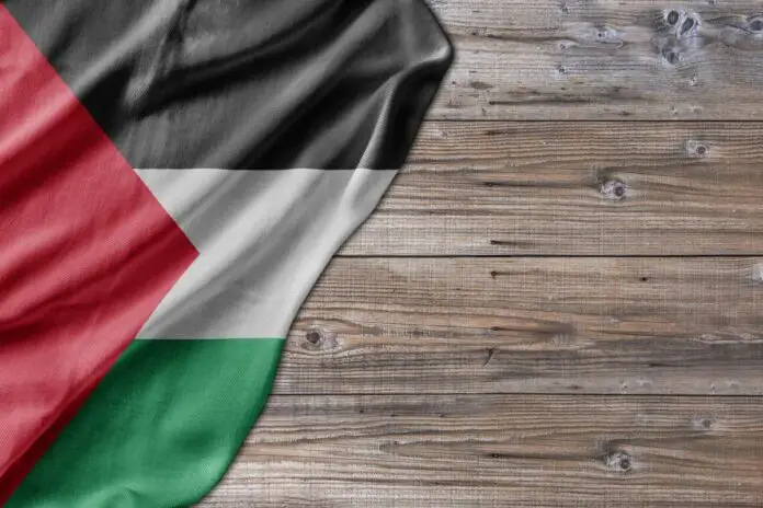 Flaga Palestyny.