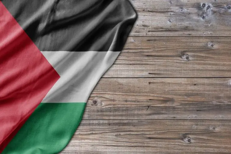 Flaga Palestyny.