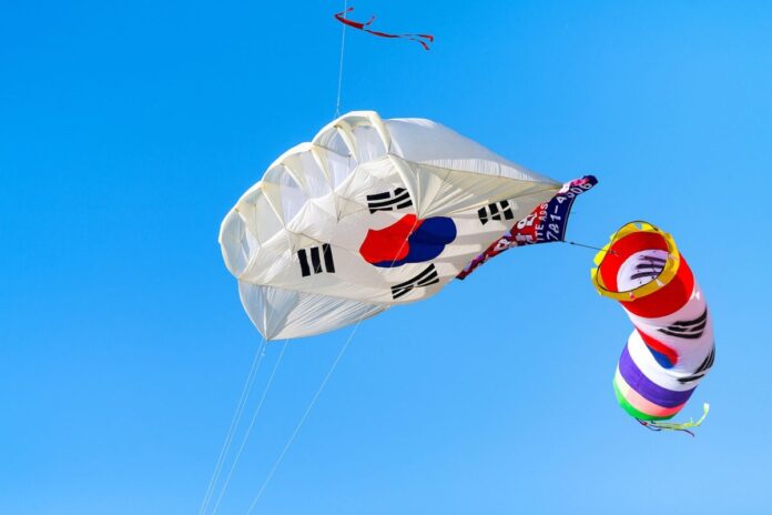 Flaga Korei Południowej.