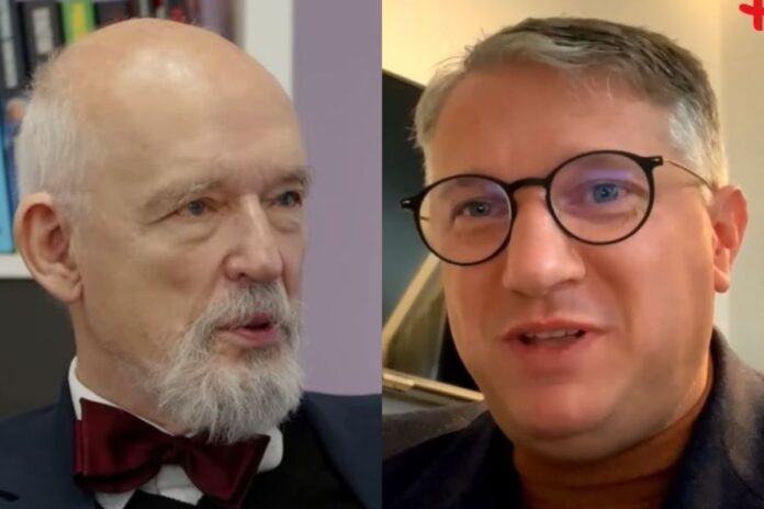 Janusz Korwin-Mikke oraz Przemysław Wipler.