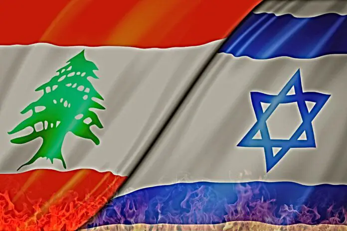 Flagi Libanu i Izraela. Zdjęcie ilustracyjne: Canva (kolaż)