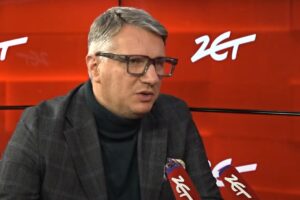 Poseł Konfederacji Przemysław Wipler. Foto: print screen yt/Gość Radia Zet