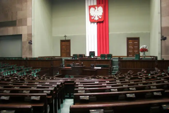 Sejm RP. Sala posiedzeń.