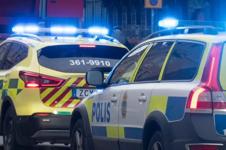Szwedzka policja.