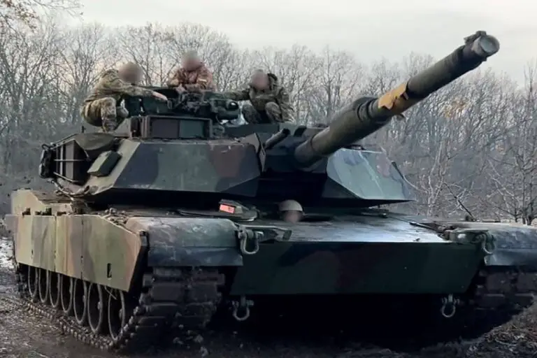 czołg Abrams na Ukrainie