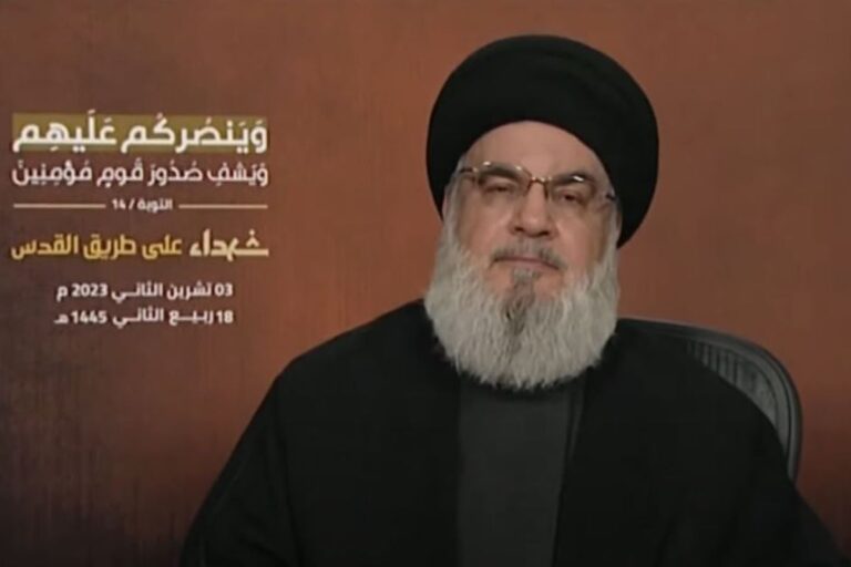 Lider Hezbollahu Hasan Nasrallah.
