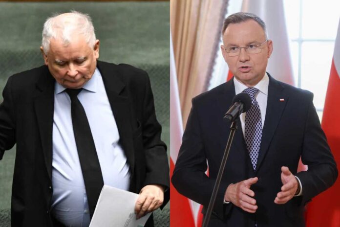 Jarosław Kaczyński. Andrzej Duda.