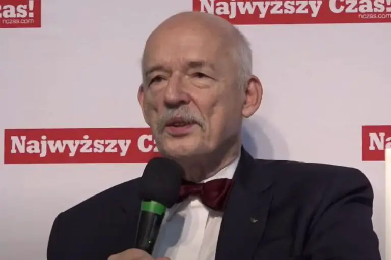 Janusz Korwin-Mikke. / foto: screen YouTube