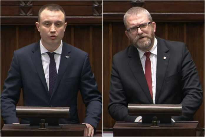 Krzysztof Mulawa i Grzegorz Braun, Konfederacja o komisji śledczej ws. afery wizowej.