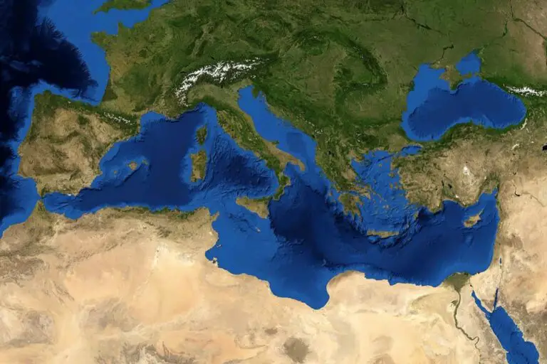 Morze Śródziemne.