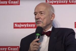 Janusz Korwin-Mikke Fot. YouTube / Tomasz Sommer ALFA