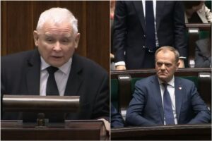 Jarosław Kaczyński i Donald Tusk.