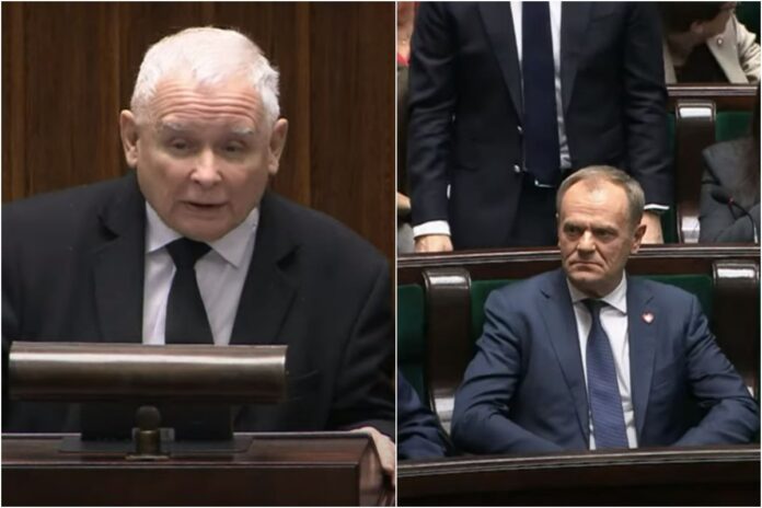 Jarosław Kaczyński i Donald Tusk.