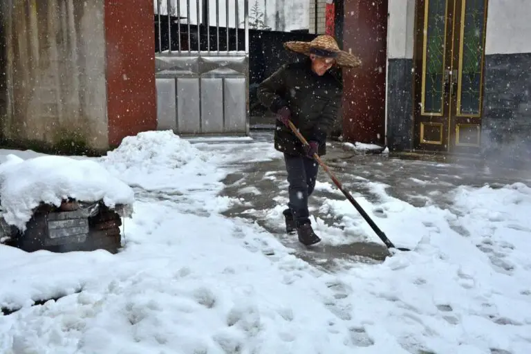 Zima w Chinach