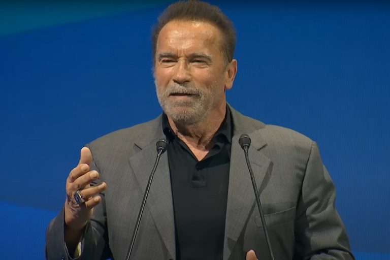 Arnold Schwarzenegger. Fot,o: print screen yt