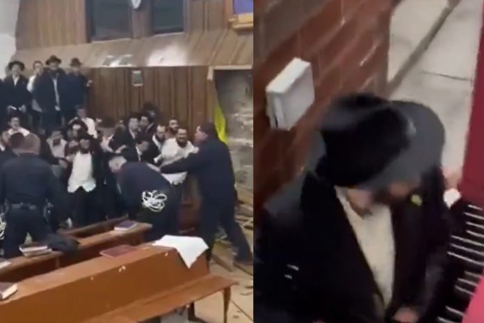 Zamieszki w nowojorskiej synagodze Chabad-Lubawicz