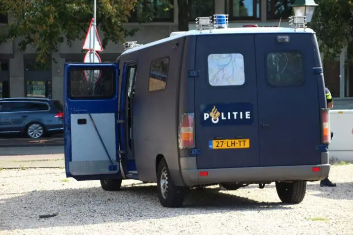 Wóz holenderskiej policji.