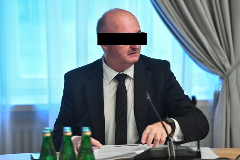 Były wiceminister SZ Piotr W. zatrzymany przez CBA. Foto: PAP