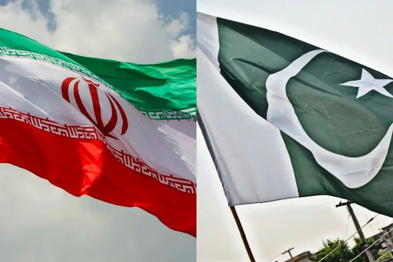 Flagi Iranu i Pakistanu. Zdjęcie ilustracyjne. Źródło: pixabay