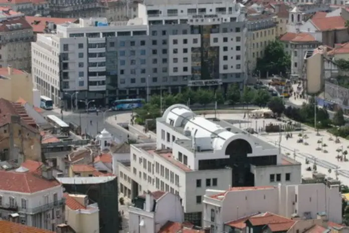 Plac Martim Moniz w Lizbonie.