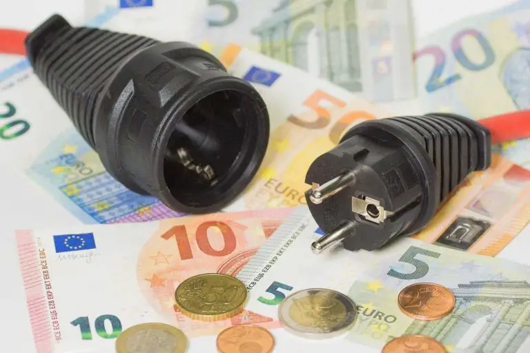 Prąd pieniądze kabel euro