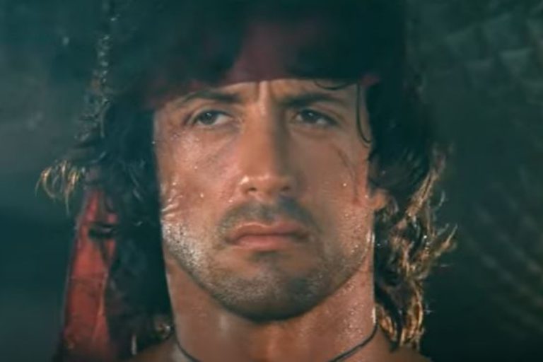 Sylwester Stallone jako "Rambo"