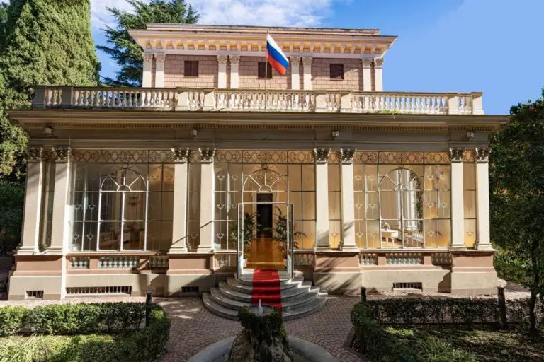 Rosyjska ambasada we Włoszech.