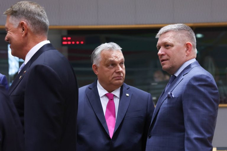 Wiktor Orban oraz Robert Fico.