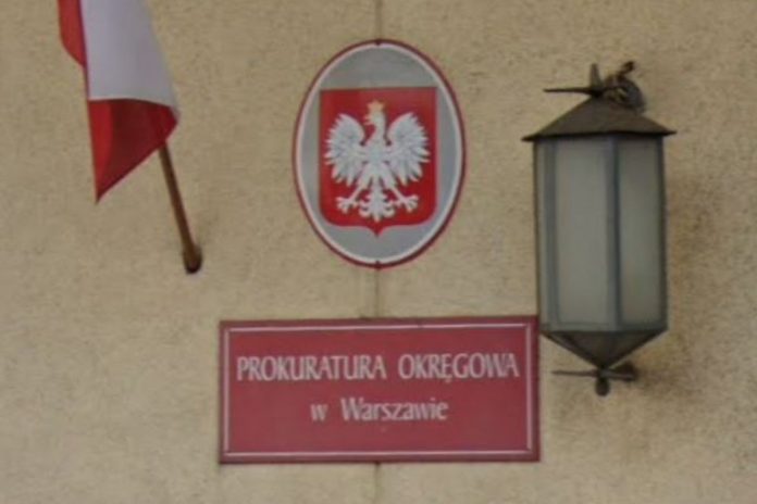 Prokuratura Okręgowa w Warszawie.