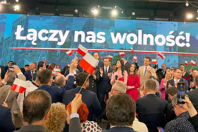 Konwencja samorządowa Konfederacji i Bezpartyjnych Samorządowców w Krakowie. Foto: X/Tomasz Dorosz