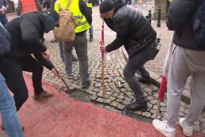 Protest rolników.