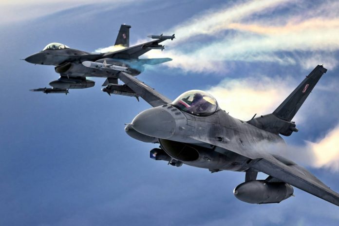 Polskie myśliwce podczas ćwiczeń. Zdjęcie ilustracyjne. Źródło: X/DORSZ