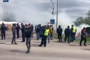 Protest rolników w Dorohusku rozwiązany