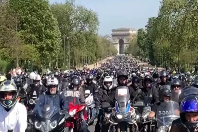 motocykle, Paryż,