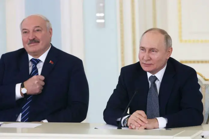 Alaksandr Łukaszenka, Władimir Putin