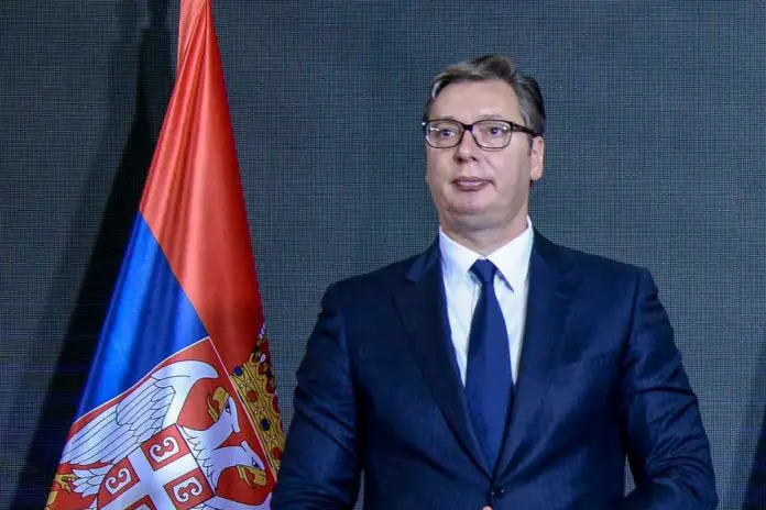 Prezydent Serbii Aleksandar Vuczić