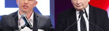 Sławomir Mentzen oraz Jarosław Kaczyński.