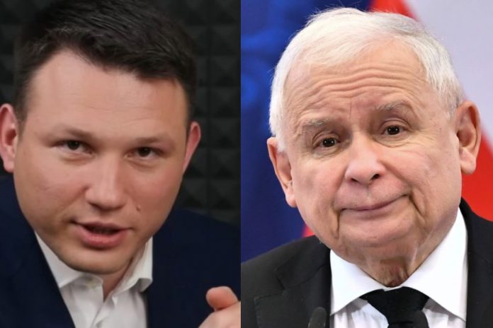 Sławomir Mentzen i Jarosław Kaczyński.