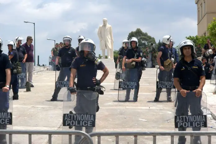 Grecka policja