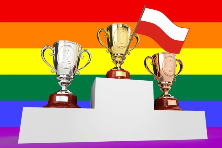 LGBT, ranking, podium, Polska