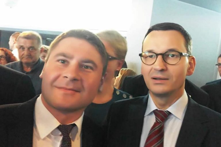 Grzegorz Kuna i Mateusz Morawiecki.