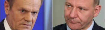 Donald Tusk i Jacek Protasiewicz.