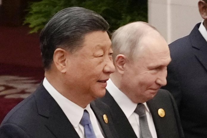 Xi Jinping, Władimir Putin, Chiny, Rosja