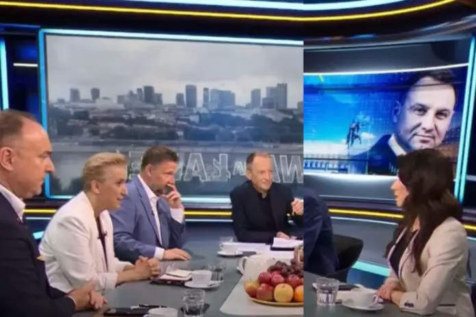 Hernik kontra Joanna Scheuring-Wielgus, Michał Kobosko oraz Konrad Piasecki w TVN24.