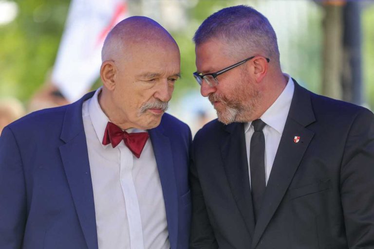 Janusz Korwin-Mikke i Grzegorz Braun