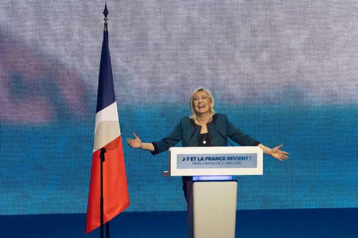 Marine Le Pen, wybory, Francja